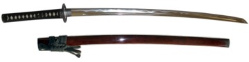 Иайто Япония. Катана Shinsengumi